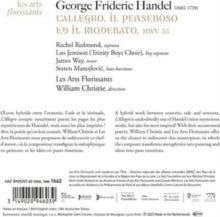Handel: L'allegro, Il Penseroso Ed Il Moderato - CD