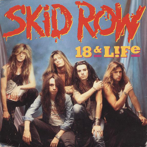 Skid Row - 18 & Life - Used Vinyl Record 7"