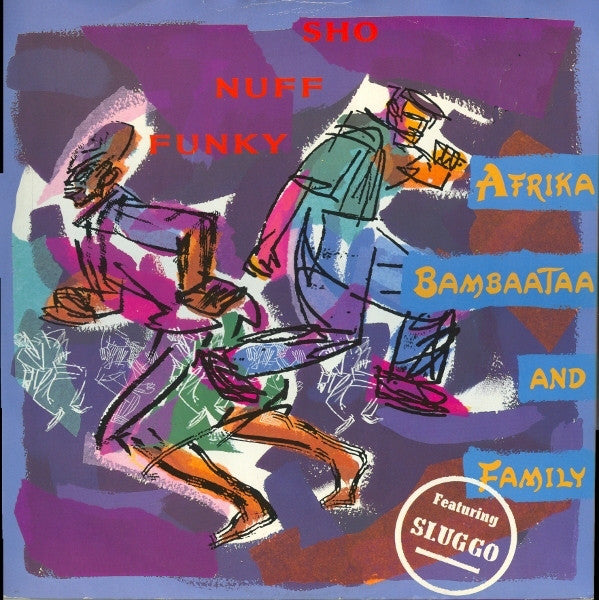 Afrika Bambaataa & F - Sho Nuff Funky - Used Vinyl Record 12"