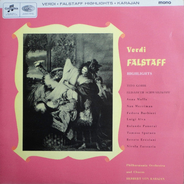 Giuseppe Verdi - Falstaff - Highlights - Used Vinyl Record