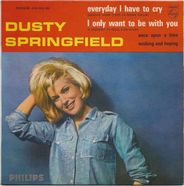 Dusty Springfield - I Only Want To Be With You - Used Vinyl Record 7"