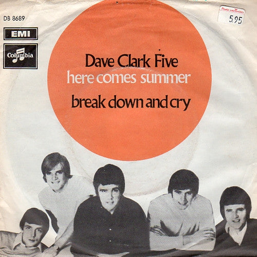 Dave Clark Five - Here Comes Summer - Used Vinyl Record 7"
