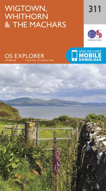 Ordnance Survey - Wigtown, Whithorn and the Machars : 311 - Sheet map