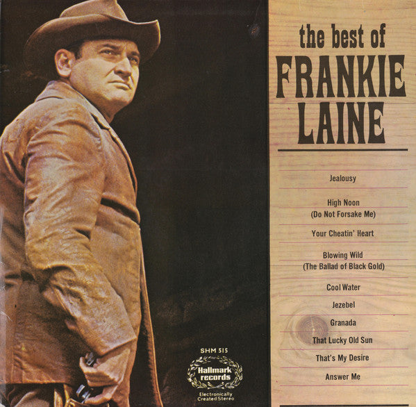 Frankie Laine - Best Of - Used Vinyl Record