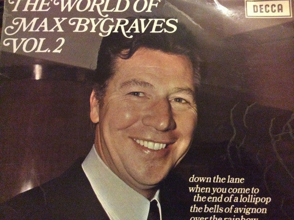 Max Bygraves - World Of Vol 2 - Used Vinyl Record