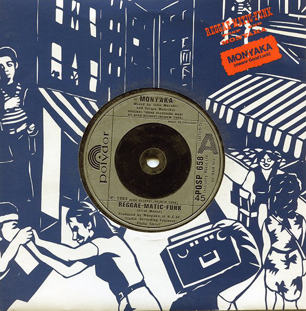 Monyaka - Reggae-matic-funk - Used Vinyl Record 7"