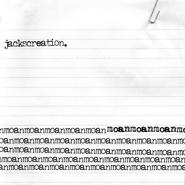 Jackscreation - .....Moanmoanmoan..... - Used CD