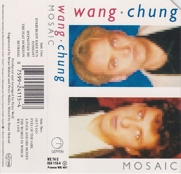 Wang Chung - Mosaic - Used Cassette