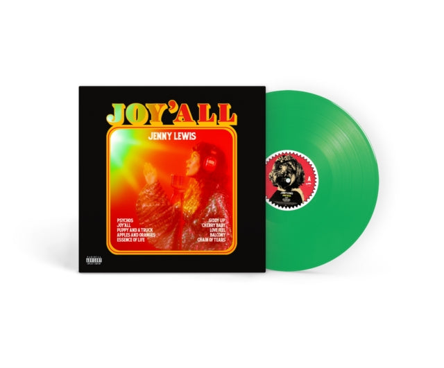 JENNY LEWIS - JoyAll (X) (Green Vinyl) - Vinyl Record