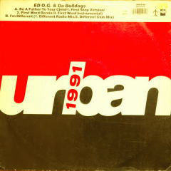 Ed O.G & Da Bulldogs - Be A Father To Your Child - Used Vinyl Record