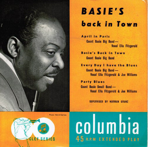Count Basie - Basie's Back In Town - Used Vinyl Record 7"