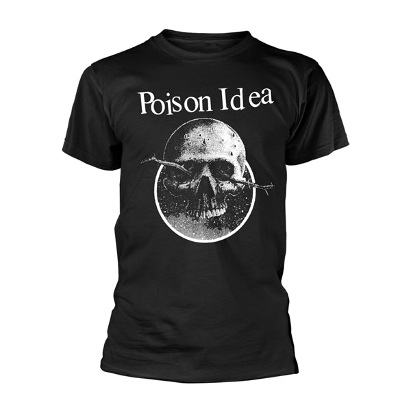 POISON IDEA - SKULL LOGO - tshirt - T Shirt - Size M