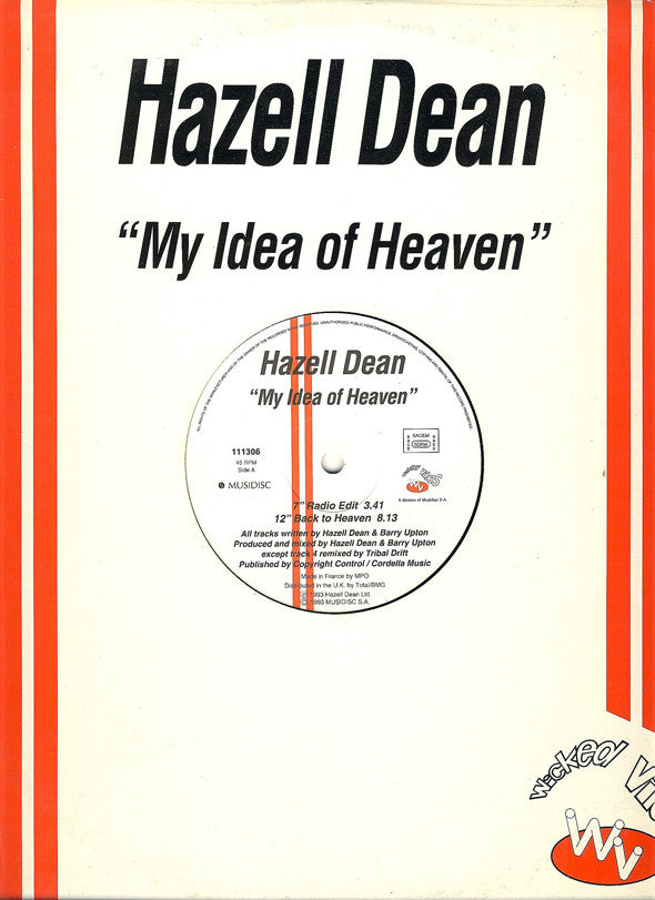 Hazell Dean - My Idea Of Heaven - Vinyl Record 12"