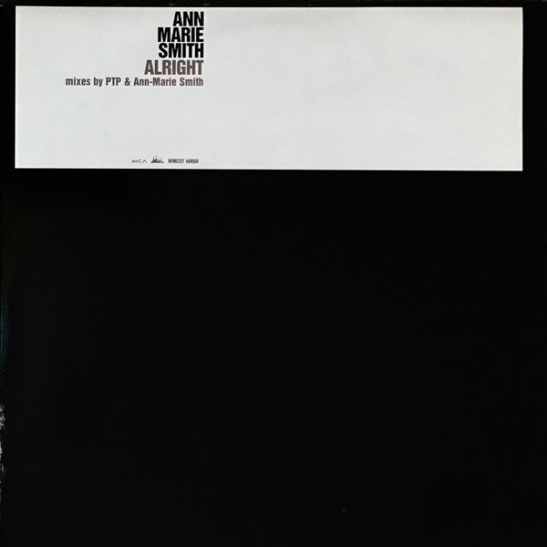 Ann-Marie Smith - Alright - Used Vinyl Record 12"