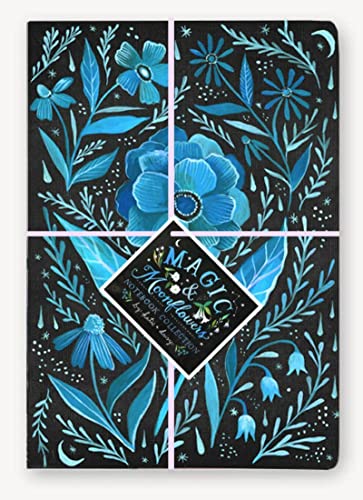 Katie Daisy - Magic & Moonflowers Notebook Collection - New Diary