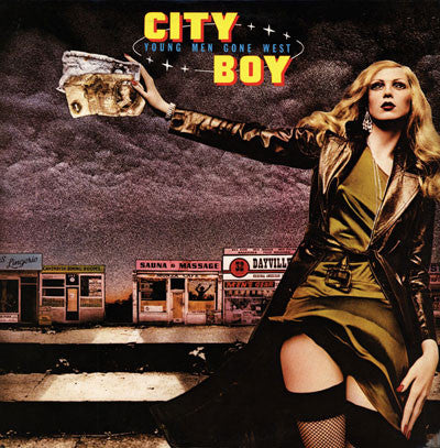 City Boy - Young Men Gone West - Used Vinyl Record