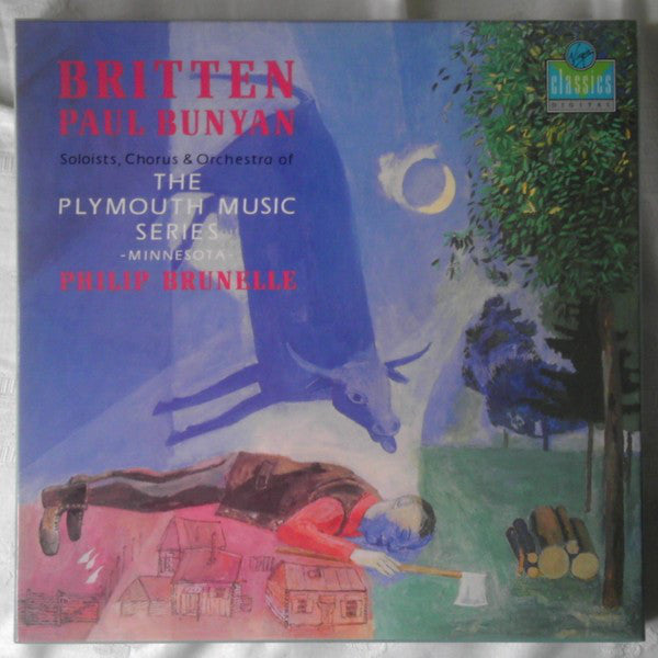 Benjamin Britten - Paul Bunyan - Used Vinyl Record