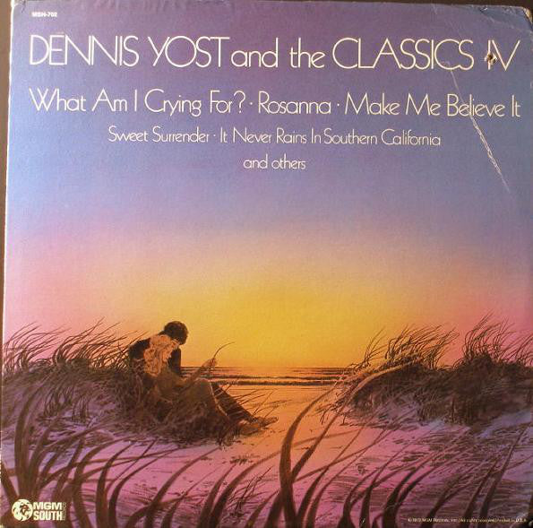 Dennis Yost - What Am I Crying For? - Used Vinyl Record