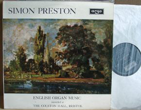 Simon Preston - English Organ Music Recorded At The Colston Hall, Bri