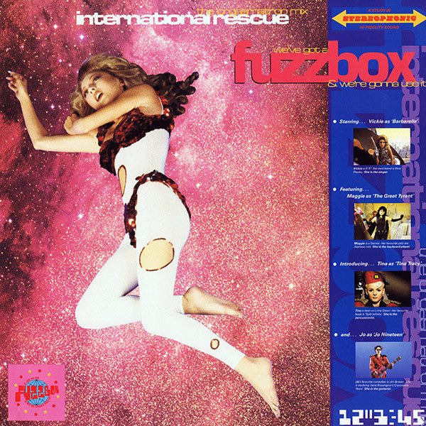 We've Got A Fuzzbox - International Rescue - Used Vinyl Record 12"