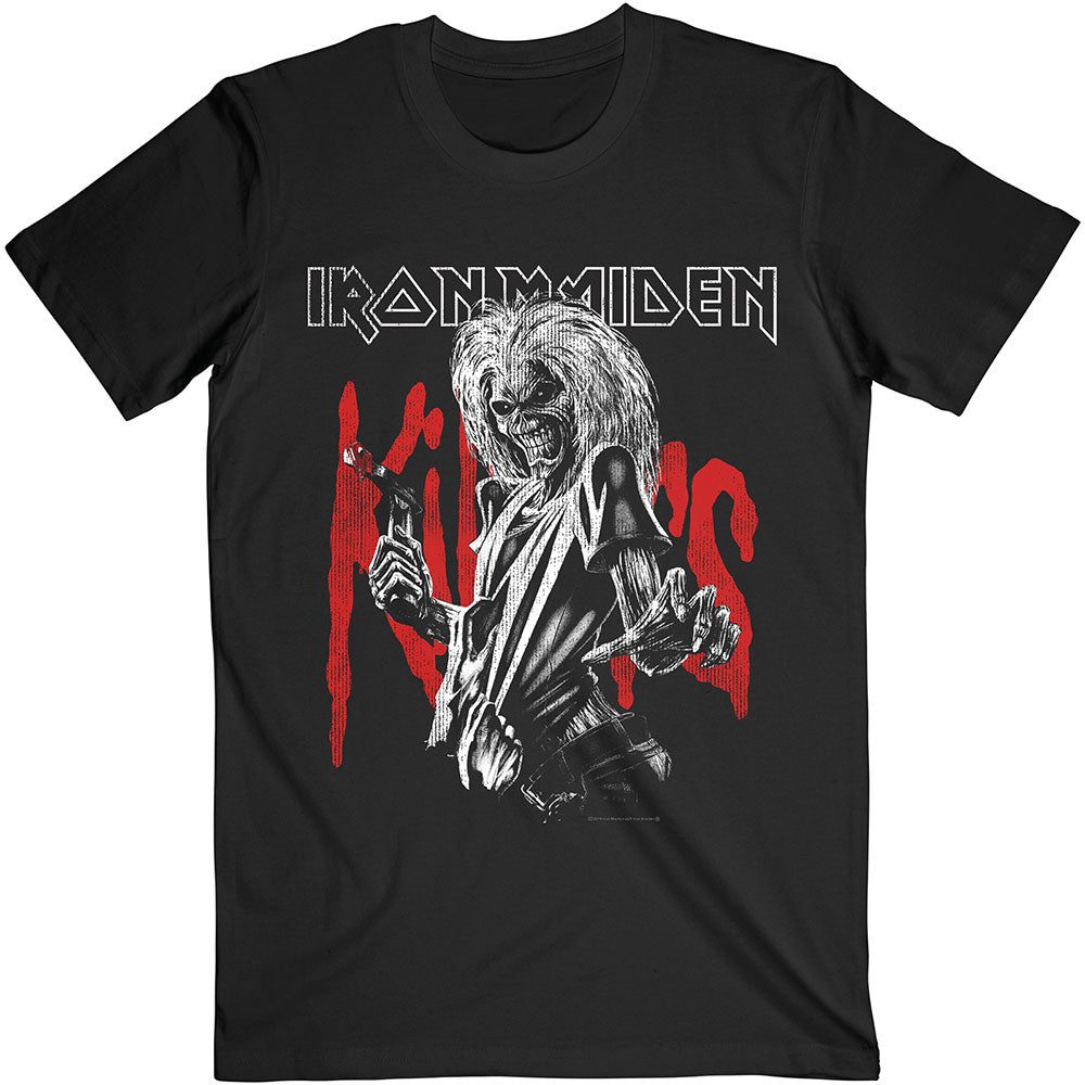 Iron Maiden - tshirt - Unisex - Short Sleeves - Medium