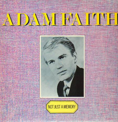 Adam Faith - Not Just A Memory - Used Vinyl Record