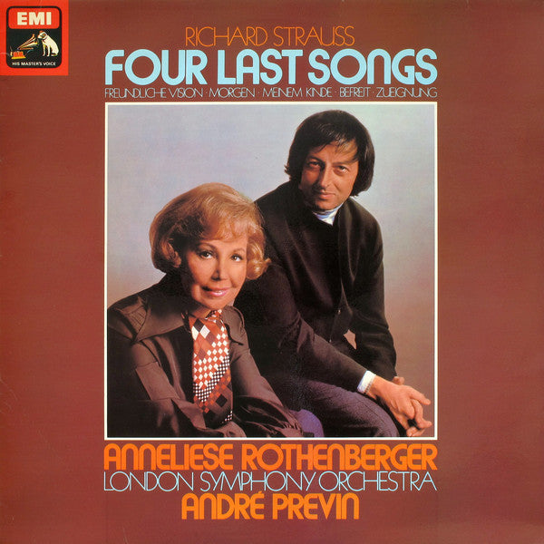 Richard Strauss - Four Last Songs · Freundliche Vision · Morgen ·