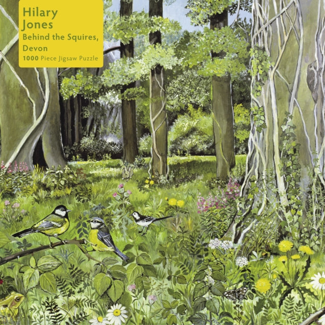 Flame Tree Studio - Adult Jigsaw Puzzle Hilary Jones: Behind the Squir
