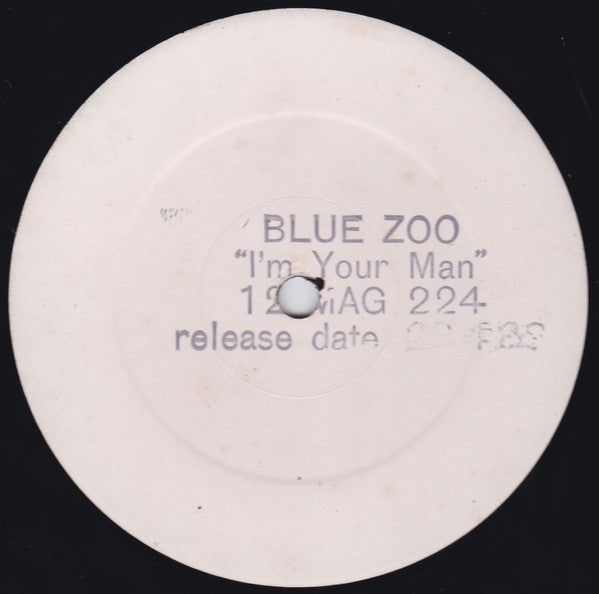 Blue Zoo - I'm Your Man - Used Vinyl Record 12"