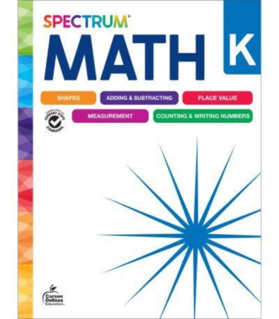 Spectrum - Math Workbook Grade K - New Paperback