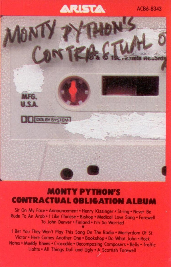 Monty Python - 's Contractual Obligation Album - Used Cassette