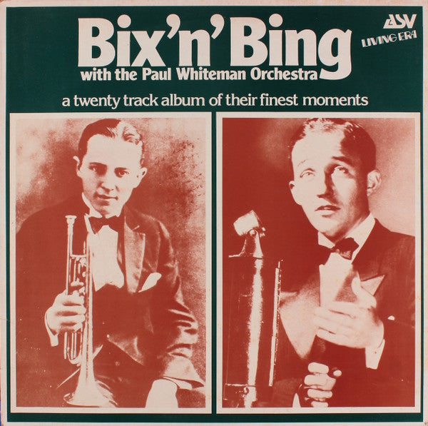 Bix Beiderbecke - Bix 'N' Bing - Used Vinyl Record