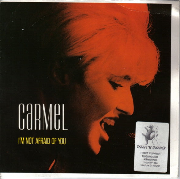 Carmel - I'm Not Afraid Of You - Used Vinyl Record 7"