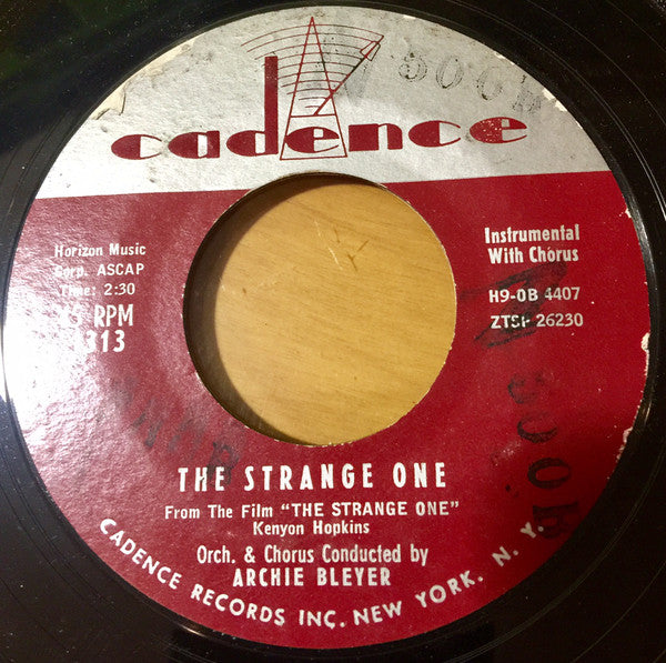 Archie Bleyer - Strange One - Used Vinyl Record 7"
