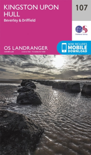 Ordnance Survey - Kingston Upon Hull, Beverley & Driffield : 107 - New