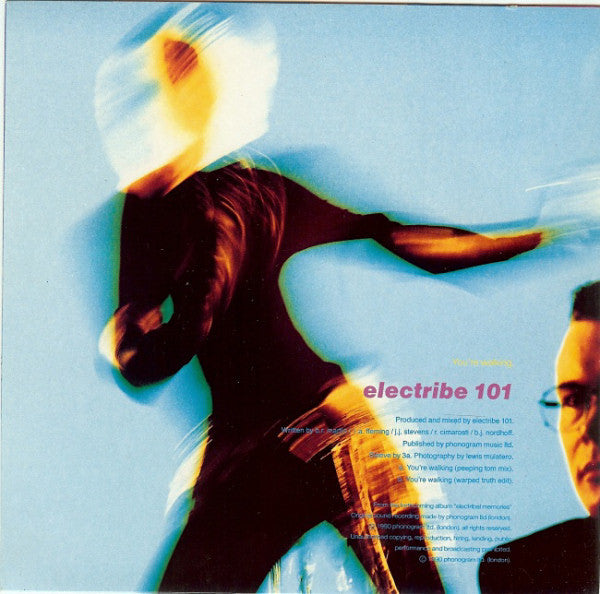 Electribe 101 - You're Walking - Used Vinyl Record 7"
