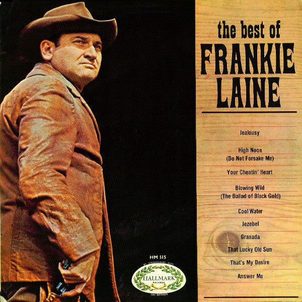 Frankie Laine - Best Of - Used Vinyl Record
