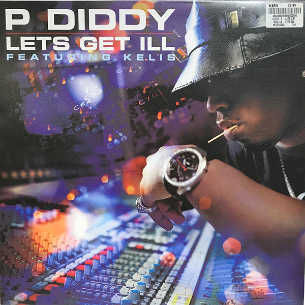 P. Diddy - Let's Get Ill - Used Vinyl Record 12"
