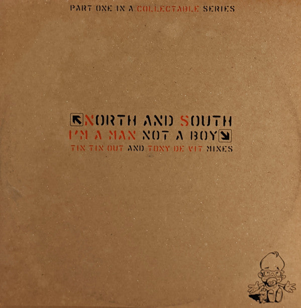 North And South - I'm A Man Not A Boy - Used Vinyl Record 12"