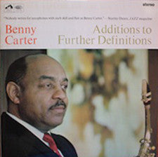 Benny Carter - Additions To Further Definitions - Used Vinyl Record