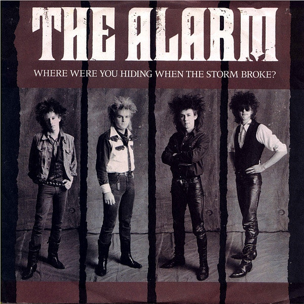 Alarm - Where Were You Hiding When The Storm Broke? - Used Vinyl Record
