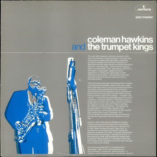 Coleman Hawkins - & The Trumpet Kings - Used Vinyl Record