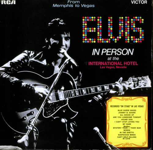 Elvis Presley - From Memphis To Vegas / From Vegas To Memphis - Used