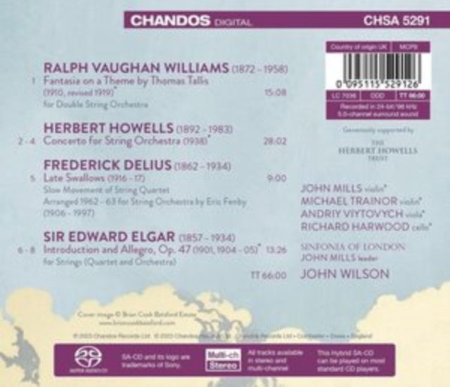 SINFONIA OF LONDON / - RALPH VAUGHAN WILLIAMS FANTAS - CD