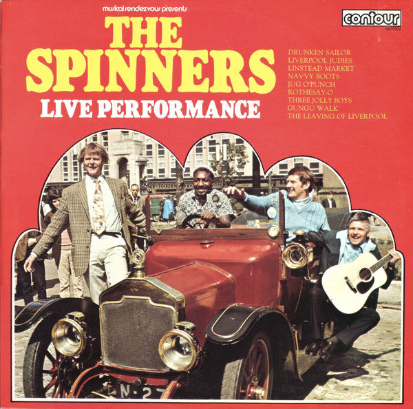 Spinners - Live Performance - Used Vinyl Record