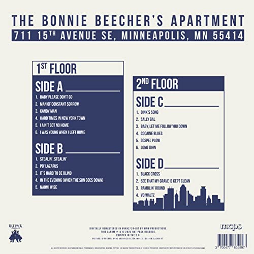 BOB DYLAN - AT THE BONNIE BEECHER'S APARTMENT DLP (PREORDER FOR RELEAS