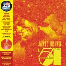 JAMES BROWN - AT CLUB 54 (RED VINYL) - Vinyl Record