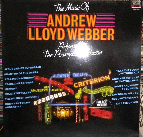 Power Pack Orchestra - Music Of Andrew Lloyd Webber - Used Vinyl Rec