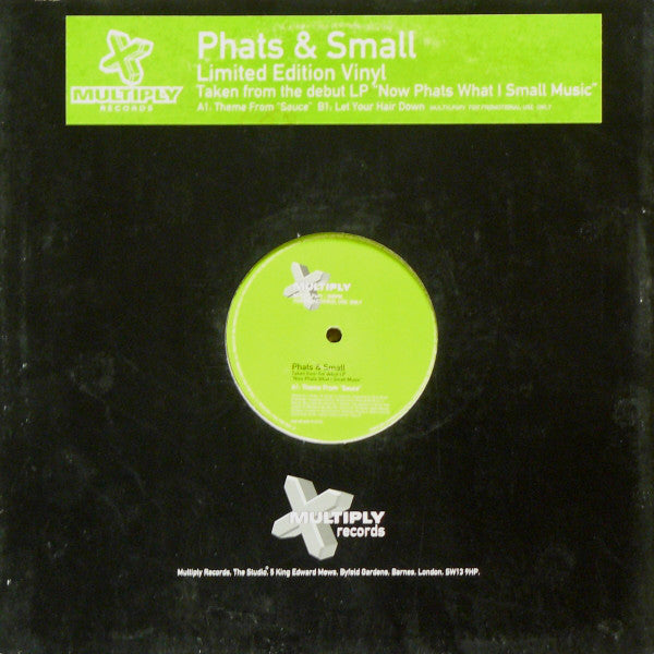 Phats & Small - me From "Sauce" - Used Vinyl Record 12"
