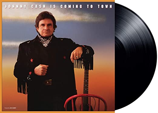 Johnny Cash - Is Coming to Town - Vinyl Record 12 Album"
